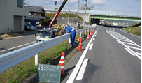 道路構造物破損復旧工事(一般建設業許可)
